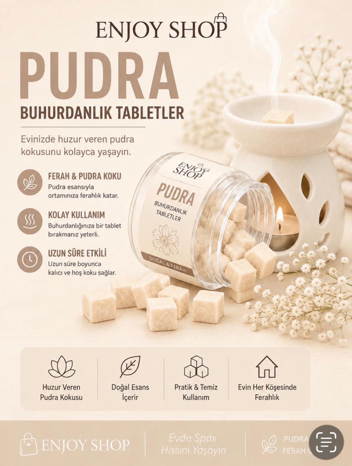 Pudra Buhurdanlık Tabletler